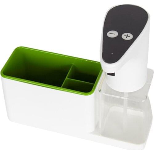 Infrared Sensing Automatic Soap Dispenser 450Ml with Storage,Contactless Electric Control Sensor Sanitizers Dispenser