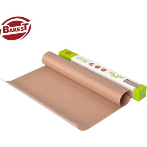 BAKEST 2pcs per set High Temperature Cloth Fiberglass Smooth Coating Non-Stick Mats
