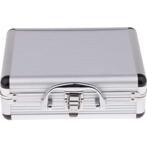 Travel Tattoo Body Art Machine Supplies Case Carrying Box Organizer w/ Lock