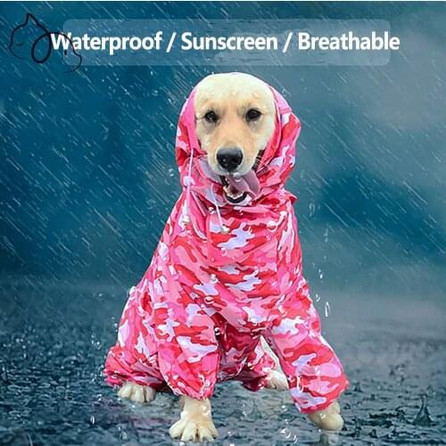 Cool Hoodies Dog Raincoat for Large Dogs Clothes for Dogs for Winter Dog Clothes for Yorkies Dogs Raincoat for Small Dogs Coat