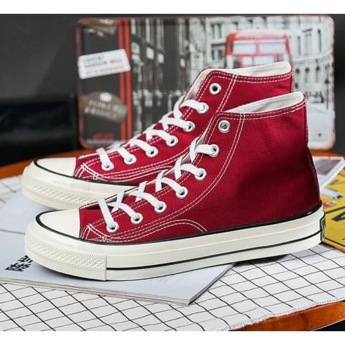 Fashion Womens Shoes Spring and Summer Couple Canvas Shoes Wild Lace Flat Student Running Shoes New Sports Casual Shoes Mens