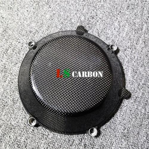 Engine cover (all Dry Clutch cover) For Ducati 848 1098 1198 749 999 Monster motorcycle carbon fiber fairing kit