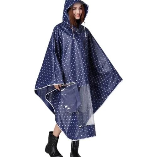 Fashion raincoat rainwear poncho rain coat cycling cover waterproof rain capes raincoat motorcycle Electrombile bicycle EVA