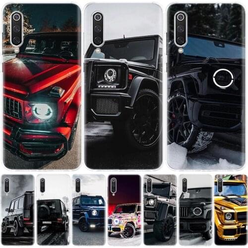 Black Sport Cars Male Men G63 Silicon Phone Case For Xiaomi Redmi Note 10 9 8 9S 8T 7 6 5 6A 7A 8A 9A 9C Pro Customized Cover Co