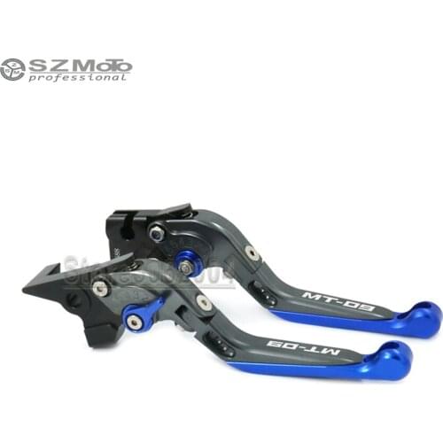 For YAMAHA MT09 MT-09 MT 09 2014-2018 2017 Front Rear Brake Lever Motorcycle Adjustabale Folding Extendable Motorcycle parts