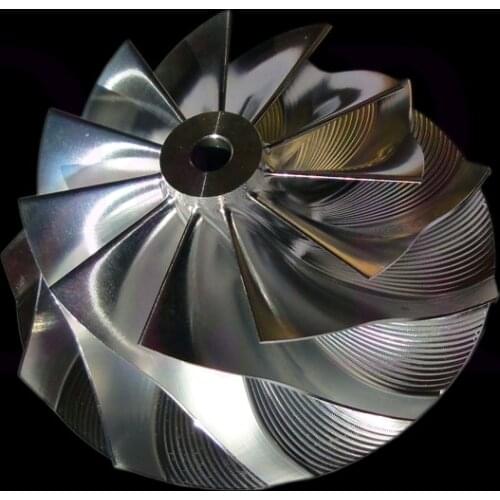 Super Fast Spool Up 4 bolts T3 flange V-band turbine BB turbocharger with forged 5 axis compressor wheel for S13 S14 240x racing