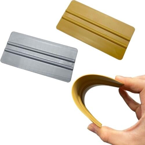 Universal Plastic Auto Bubble Scraper Window Film Tinting Cleaning Tool Deicer Remover Carbon Fiber Vinyl Squeegee Car Tool