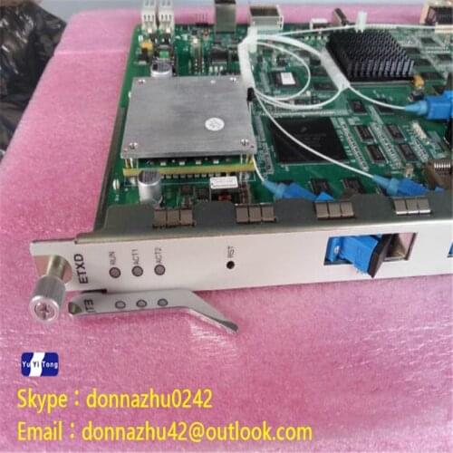 ZTE 2 ports EPON board 10G ETXD board for C300 GPON OLT