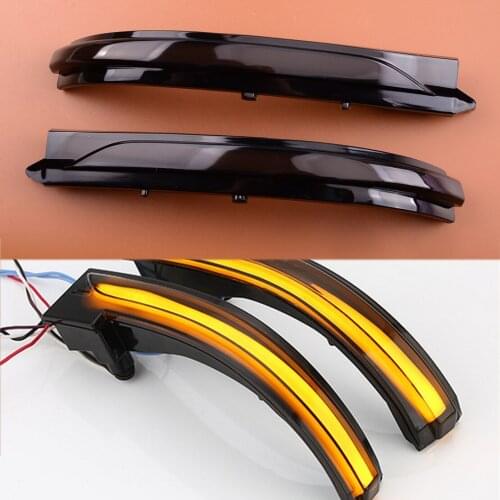 1 Pair Side Rearview Mirror Marker Turn Signal Light LED Dynamic Sequential Yellow Fit for Kia Optima K5 TF 2016 2017 2018 2019