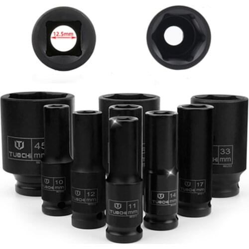 1PCS 1/2" Driver Air Pneumatic Socket 6-Point Metric Deep Impact Socket Set 78MM Wrench Head for Car Auto Truck Repair Tools