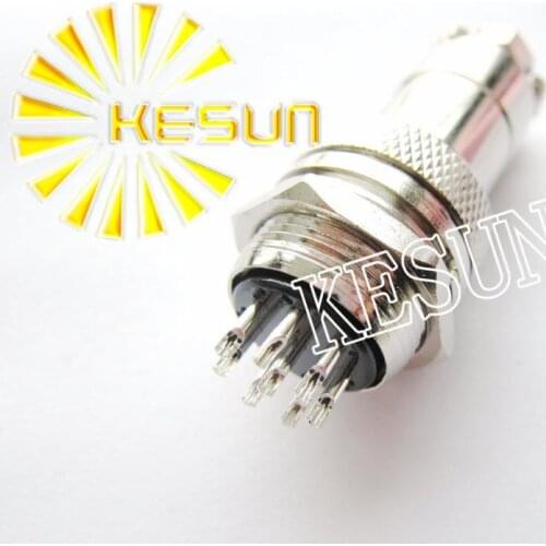 10pair GX20 8P GX20-8 Male & Female Diameter 20mm Wire Panel Connector DF20 M20 circular connector Socket Plug