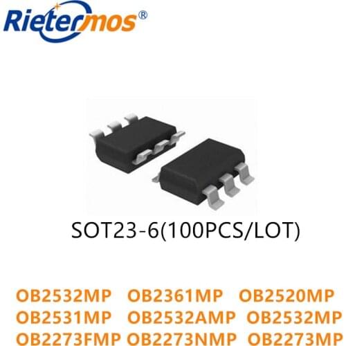 100PCS OB2532MP 32 OB2361MP 61 OB2520MP 20 OB2531MP 31 OB2532AMP OB2532MP OB2273FMP OB2273NMP OB2273MP 73 SOT23-6 ORIGINAL