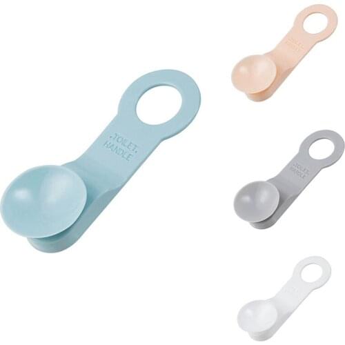2Pcs Toilet Lid Lifter Toilet Lid Lifter Anti-Dirty Hand Household Toilet Lift Sticker to Expose the Toilet Seat Handle
