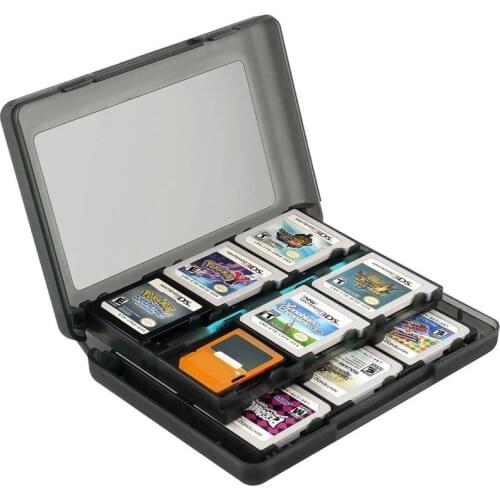 Data Frog 24/28 Grids in 1 Game Card Case for Nintendo Switch Portable Storage Box for NDS/3DS 2DS/DS Lite/DSL Accessories