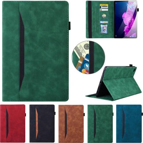 Tablet For Funda Lenovo Tab P11 Case TB-J606L Fashion PU Leather Wallet Cover For Lenovo P11 P11 Pro Case Coque TB J706F J606F
