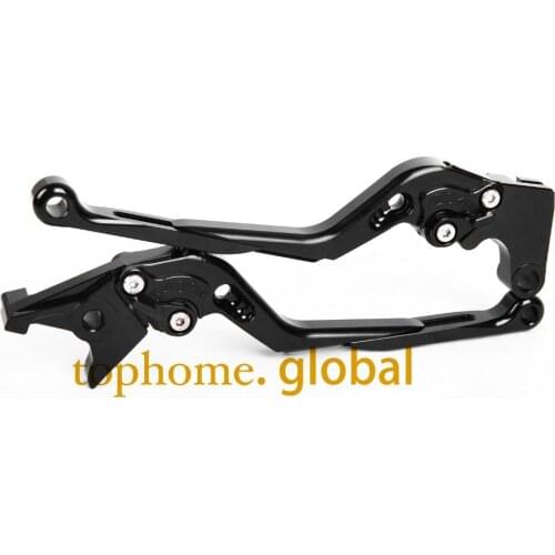 Black Motorbike Accessories CNC Foldable&Extendable Brake Clutch Levers For Honda CBR125R CBR150R 2004-2012 2011 2010 2009 2008