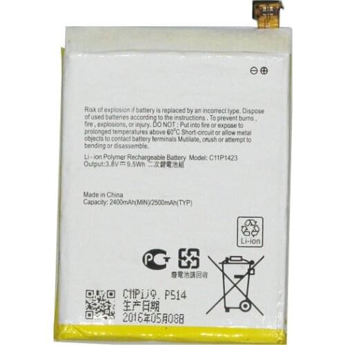 Ciszean 1X 2400mAh Replacement Battery For Asus Zenfone ZE500CL Z00D C11P1423 Free Shipping