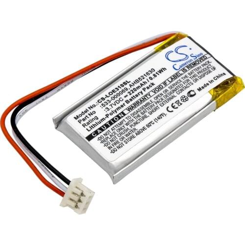 CS 180mAh/0.67Wh battery for Logitech A-00031,G Pro Wireless,G304,G502,G703 Lightspeed,MX Vertical,UE310,UE3500