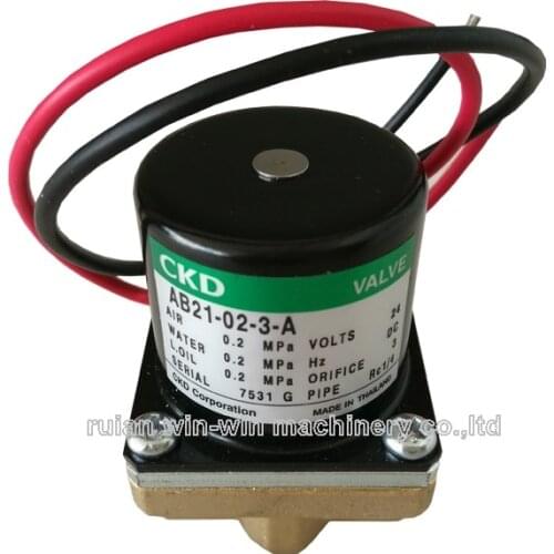 CKD AB21-02-3-A DC24V solenoid electromagnetic valve