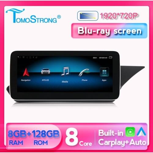IPS touch screen head unit for Mercedes Benz E Class W212 E200 E230 E260 E300 S212 right hand drive Auto radio Multimedia 128G