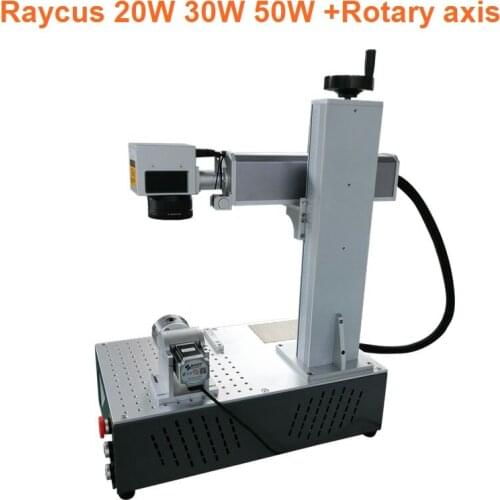 Mini 20W 30W EZCAD software portable Fiber Laser Marking Machine Price for Metal Hardware Plastics Glass cell phone case