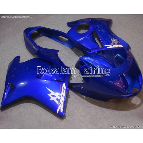Fashion Kit For Honda CBR1100XX 96-07 CBR 1100 XX 1996-2007 Whole Set Blue Motorcycle Body Fairing (Injection molding)