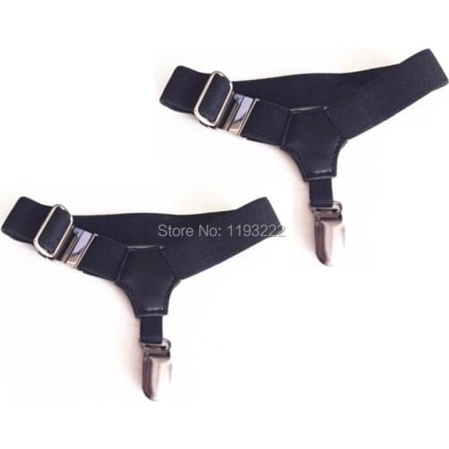 Men Women Unisex Punk Rock Rainbow Military Army High Quality Nylon Elastic Sock Garter Belt Stocking Leg Ring Suspender