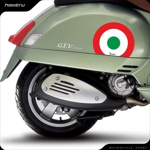 Motorcycle Decal Italy Flag Stickers Case for PIAGGIO VESPA GTS GTV LX LXV SPRINT