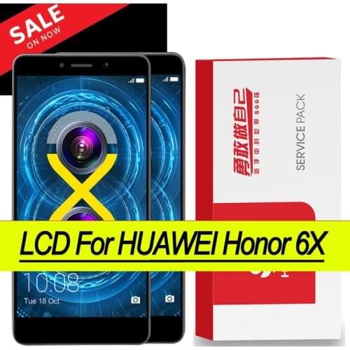Original 5.5'' for Huawei Honor 6X LCD Display Touch Screen Digitizer BLN-AL10 for Mate 9 Lite Premium Edition LCD Repair Parts