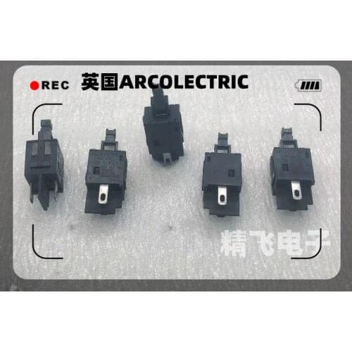 Original new 100% power self-locking button 2pin ENGL45V power switch with lock button