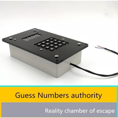 Human secrets escape props Chamber of Secrets Product game props Guessing the number and size organ Digital ratio size