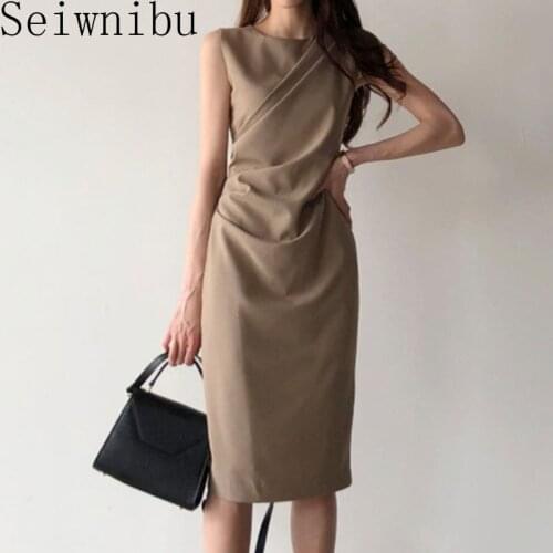 Прямые летние платья Seiwnibu China At AliExpress