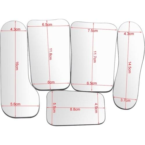 1 pc Dentist Mirrors Tool Orthodontic Double-Sided Mirrors Photography Reflector Dental Intra Oral Glass Mirror Coated Titanium