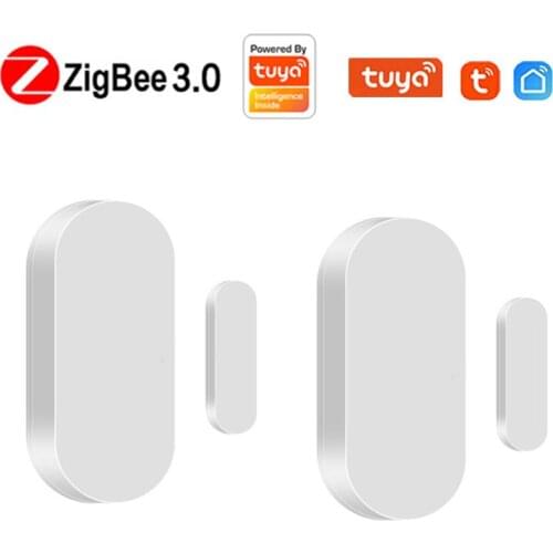 ZigBee Smart Door Window Sensor Home Security,SmartLife Tuya APP Remote Control Tuya Smart Home Wireless Door Detectors