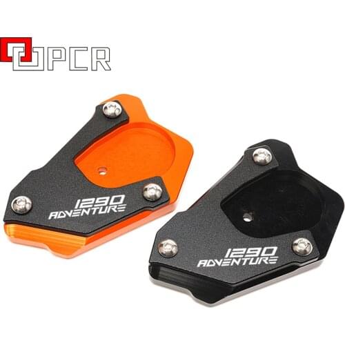 Motorcycle Kickstand Foot Side Stand Extenlar Pad Support Plate For KTM 1290 1050 1090 1190 1290 Adventure R S T 2018 2019 2020
