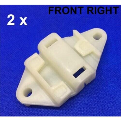 X2 CLIPS FOR Peugeot 306 1993-2002 FRONT RIGHT WINDOW REGULATOR REPAIR KIT CLIPS CABRIO