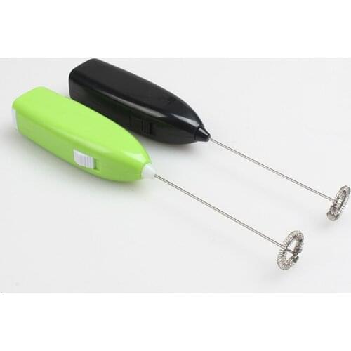 1PC New POP Electric Handle Milk Coffee Egg Beater Shake Frother Stirrer Foamer OK 0233