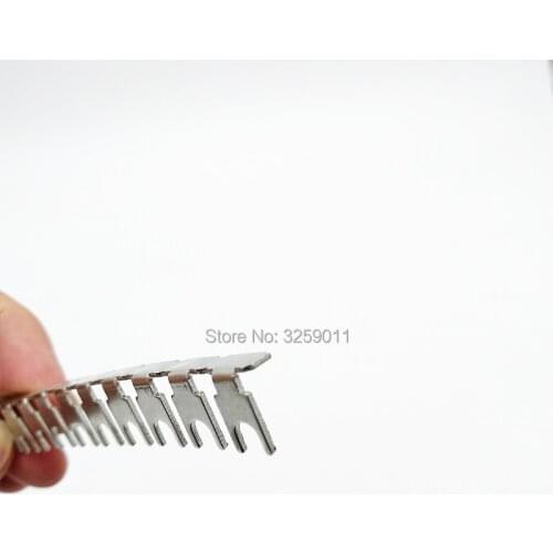 1PCS TB1512 NHT-10-53-12 Three-dimensional Stereos Bare ben Wire Connector Fork Type Barrier Spades Terminal Strip Jumper Block