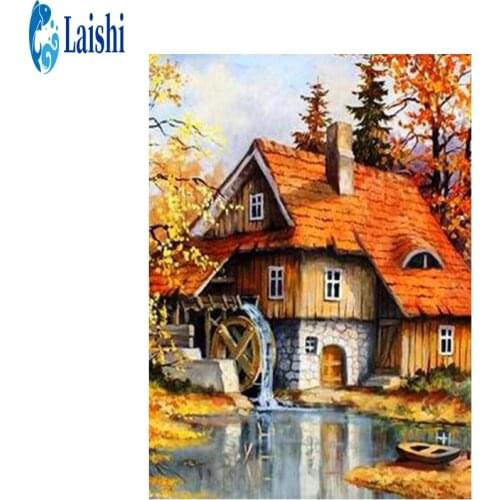 5D DIY farm Diamond painting circle full round drill/square Diamond embroidery character mosaic cross stitch mosaic pictures
