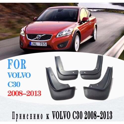 Mud flaps for volvo c30 Mudguards Fender volvo c30 Mud flap splash Guard Fender Mudguard car accessories Front Rear 4 pcs