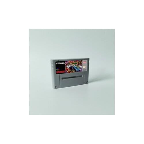 Turtles IV - Turtles in time - Action Game Card EUR Version English Language