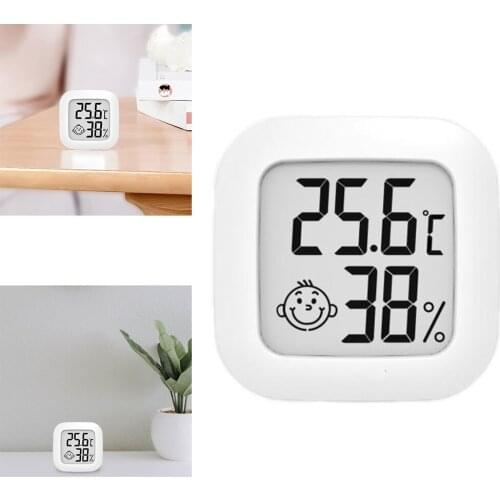Mini Pro Digital Indoor Thermometer Hygrometer Home Kitchen Travel Room