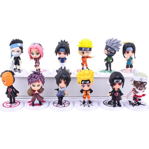 Naruto Anime Action Figure Hatake Kakashi Model Suit PVC Uzumaki Naruto Statue Funny Toys For Children Figma Childrens Gifts