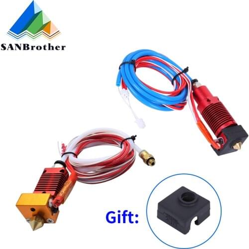 3D Full Metal J-head CR10 Hotend Extrude Hot End Kit for creality Ender-3/5 pro CR10 10s Bowden Extruder 12/24V 3D Printer Parts