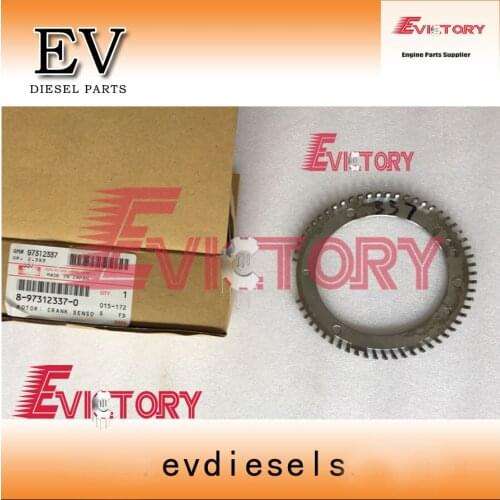 EV 4JJ1 4JJ1X Crankshaft sensor rotor 8-97312337-0 For Hiatch ZX135