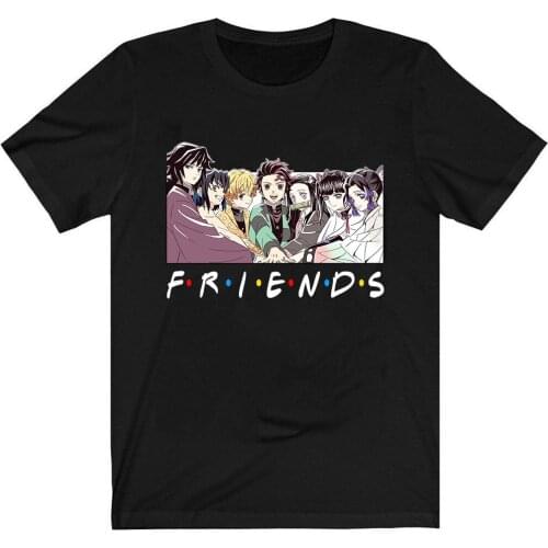 Anime Demon Slayer T-Shirt Kimetsu No Yaiba Clothes Tops Tees Camiseta Camiseta