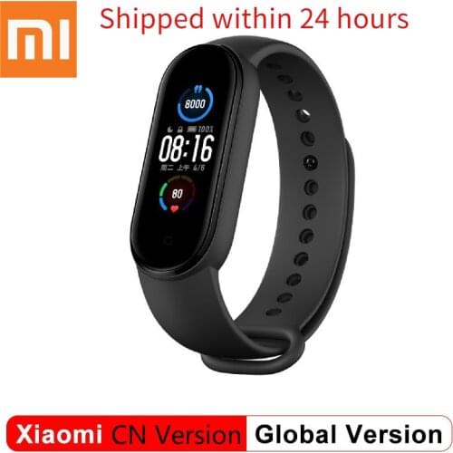 Global Version Xiaomi Mi Band 5 Smart Bracelet AMOLED Screen Miband 5 Smartband Fitness Traker Bluetooth Sport Waterproof