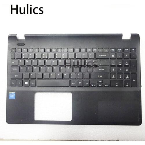 Hulics Original keyboard FOR Acer Aspire E15 ES1-512 Laptop Palmrest with US Keyboard