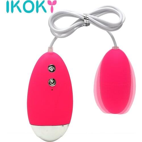 IKOKY Multispeed Vibrating Egg Powerful Adult Product Electric Vibrators Sex Toys for Women Female Masturbation 12 Frequency