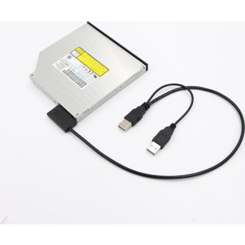 SATA Optical Drive To USB Adapter Cable Notebook USB One with Two Optical Drive Cable Easy Drive Cable Sata Adapter Cable